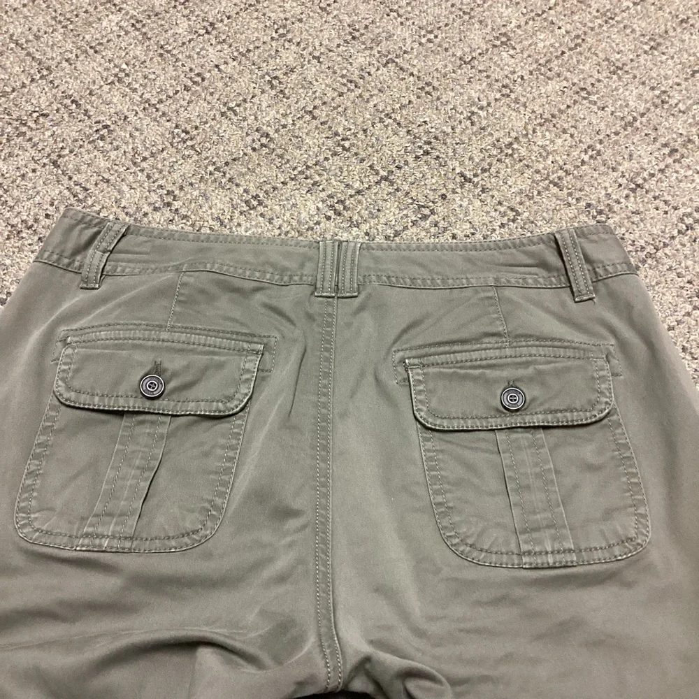 Dockers Favorite Fit Olive Army Green Twill Chino Pants * Size 4 - Picture 12 of 16